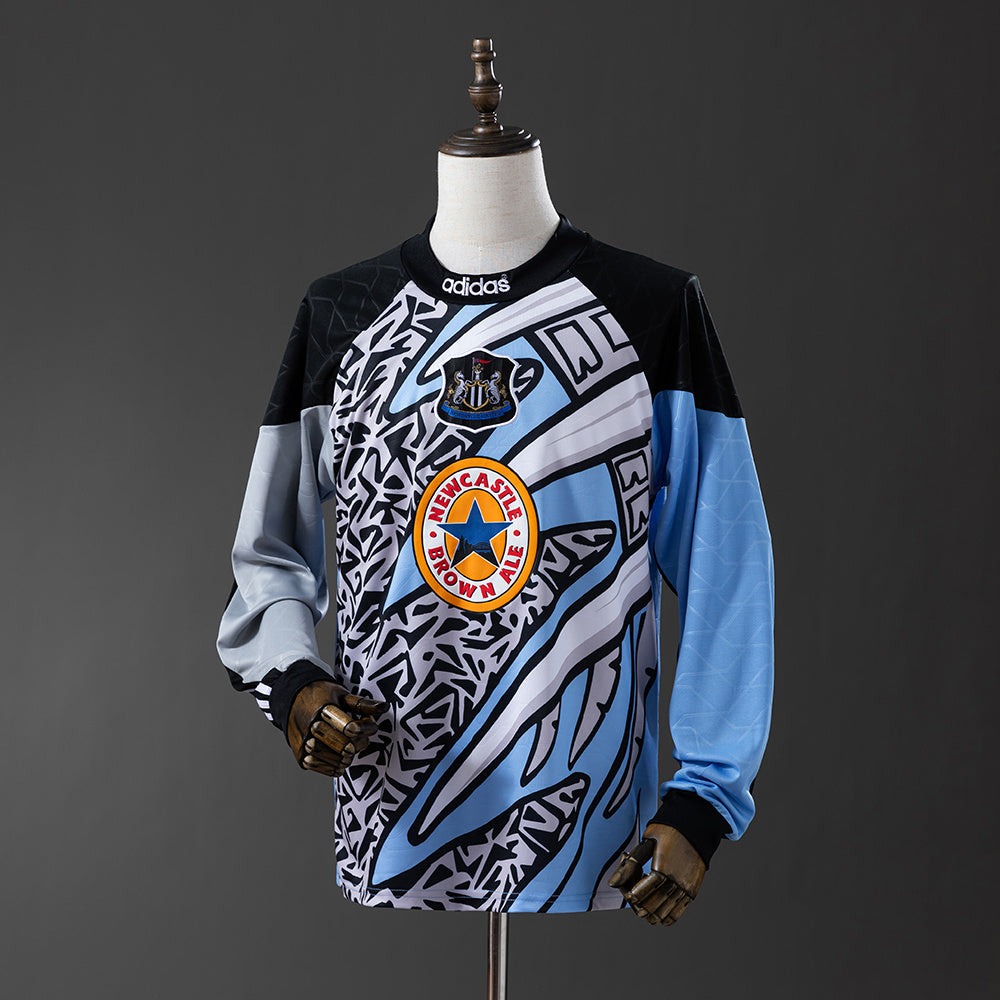 Newcastle United Goleiro Retrô Manga Longa Camisa 95/96