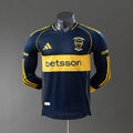 Boca Juniors Principal Manga Longa Versão Jogador Camisa 25/26