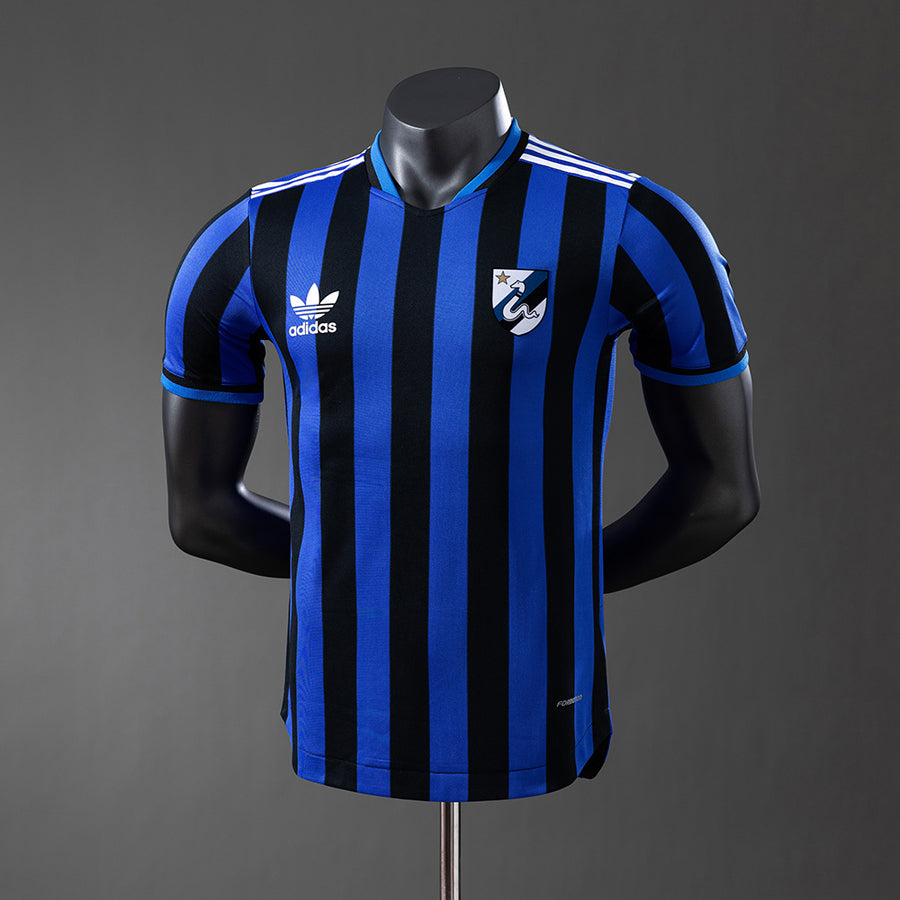 Inte Milan Retrô Versão Jogador Edição Especial Camisa 24/25