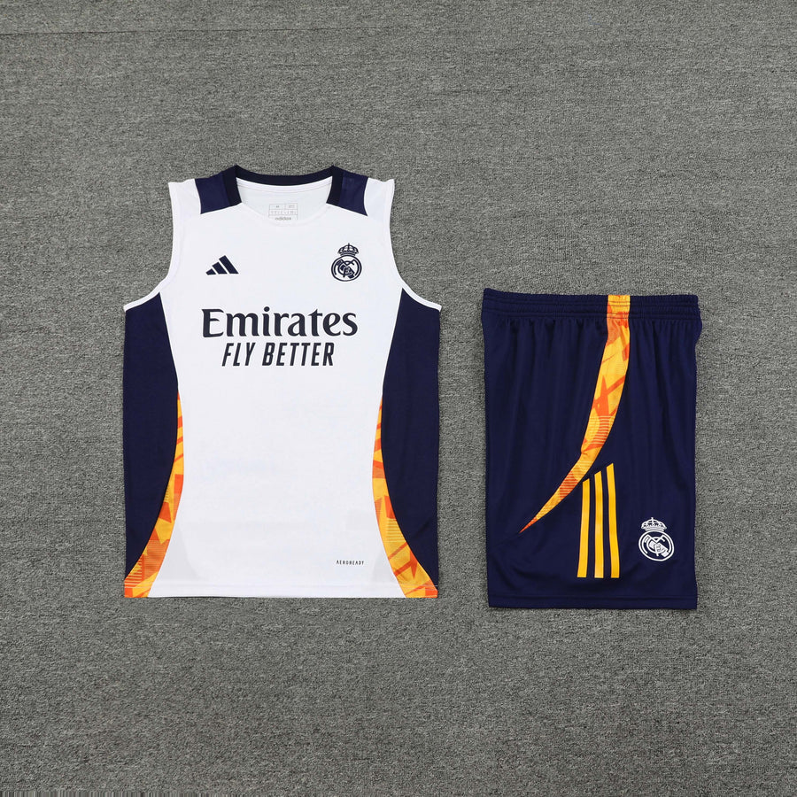 Conjunto Regata Uniforme Real Madrid Treino 24/25