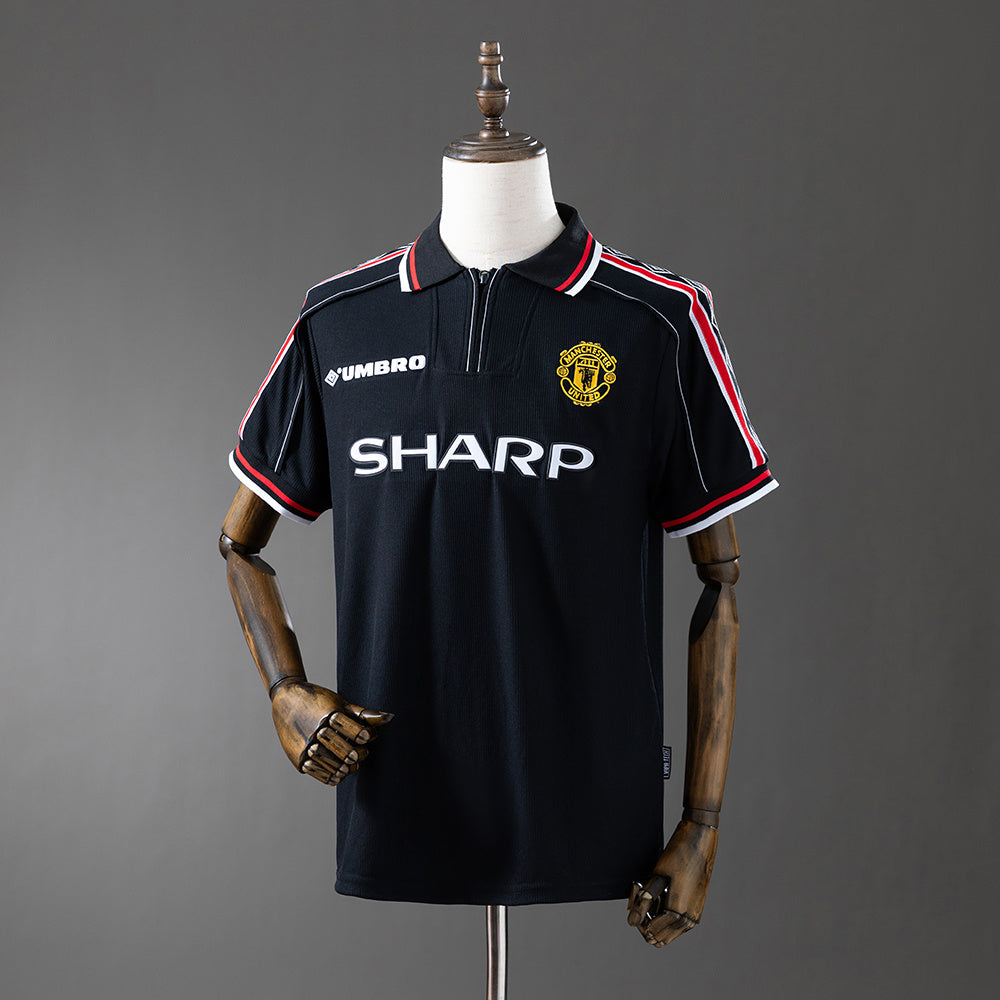 Manchester United Preto Retrô 98/99