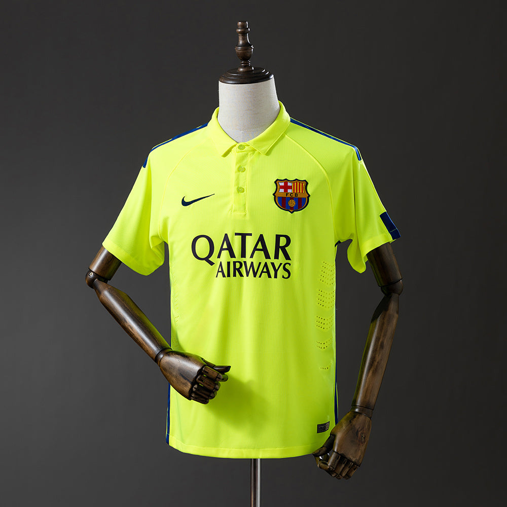 Barcelona Secundária Terceira Retrô 14/15