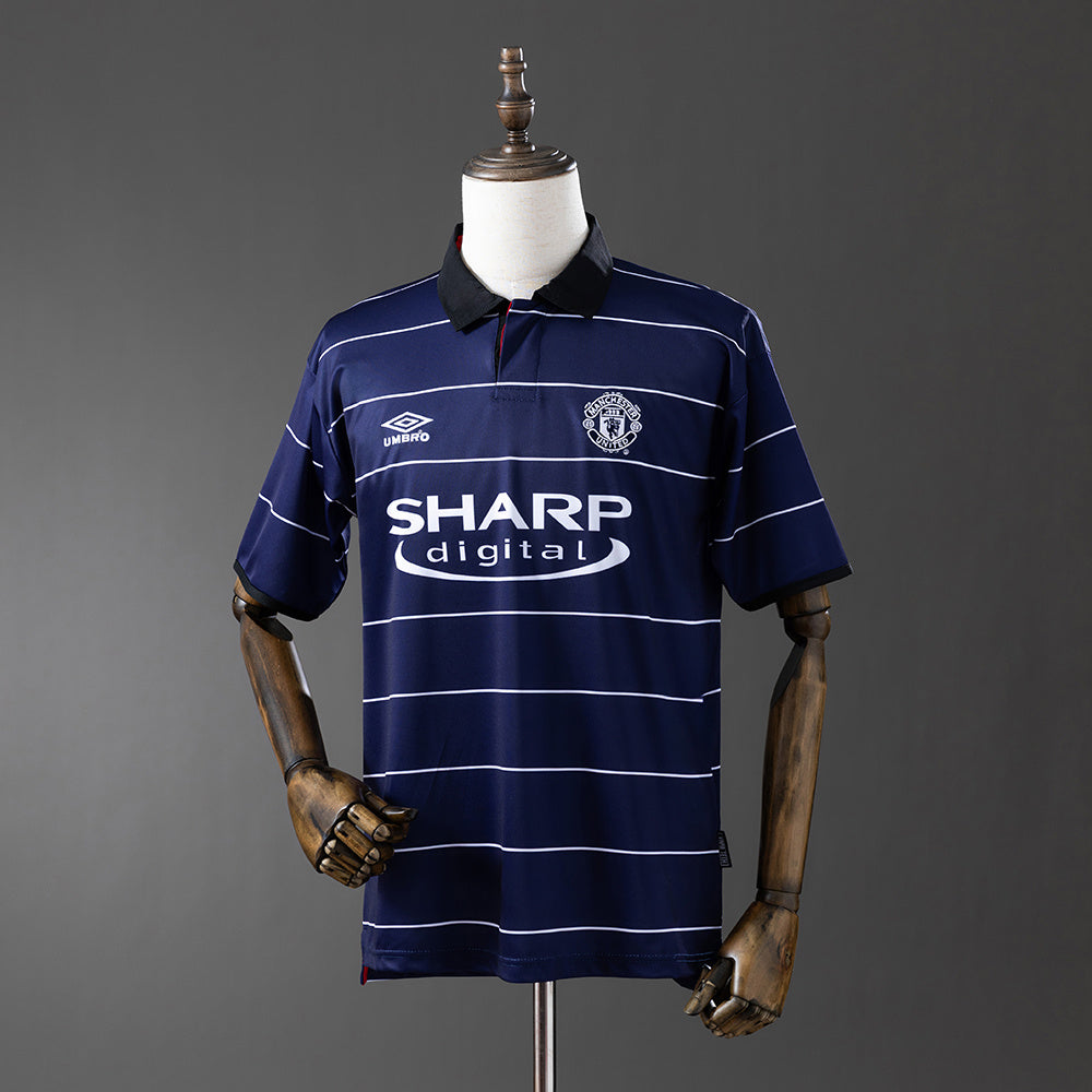 Manchester United Secundária Retrô Camisa 99/00