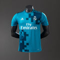 Real Madrid Secundária Terceira Retrô Versão Jogador Camisa 17/18