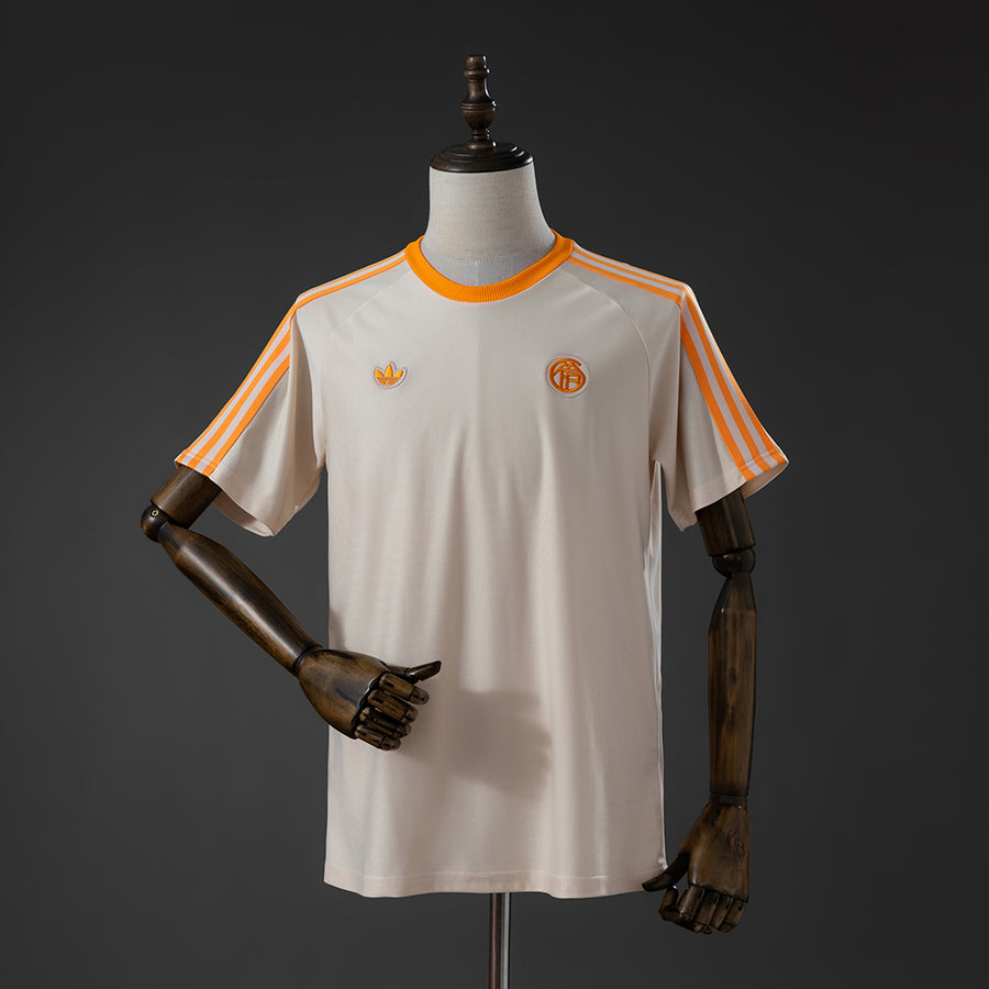 Bayern Munich Ícones de Arquibancada Bege Camisa