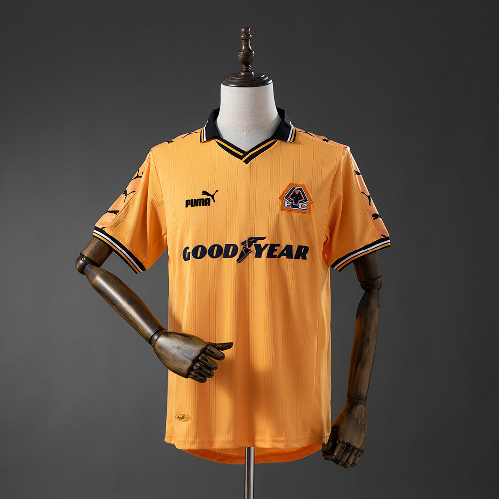 Wolves Principal Retrô Camisa 98/99