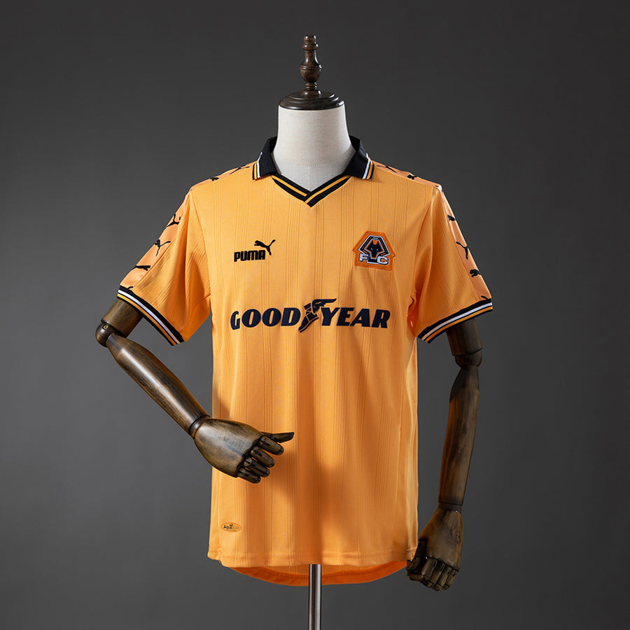 Wolves Principal Retrô Camisa 98/99