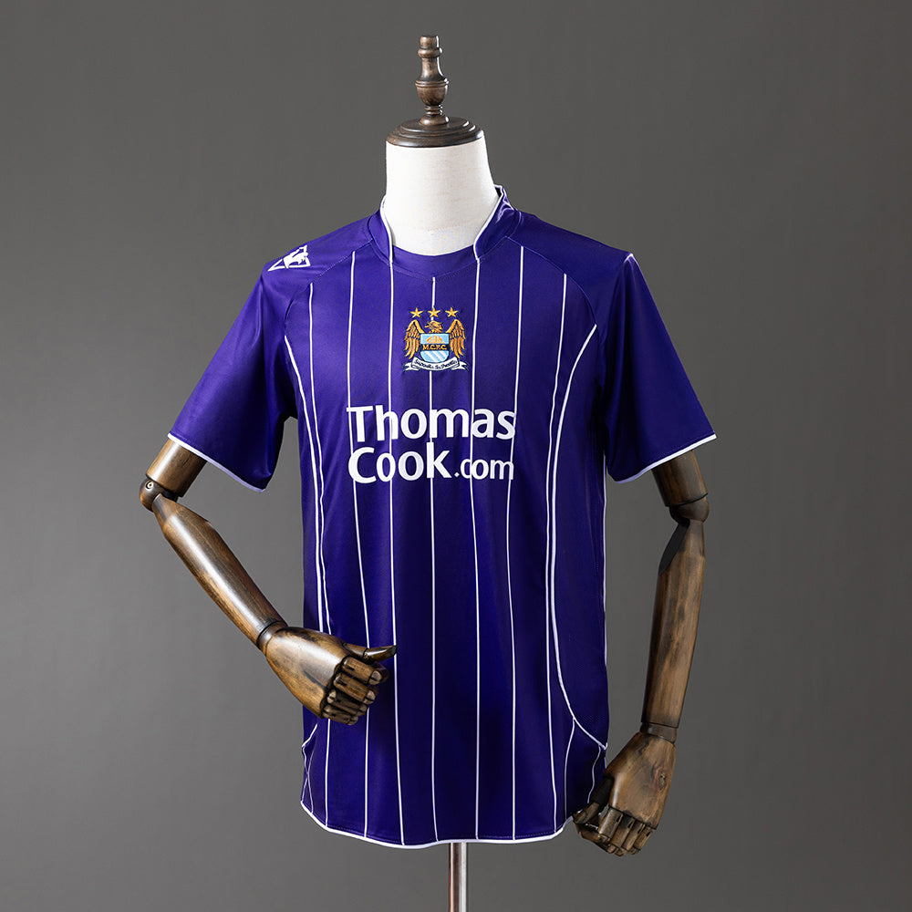 Manchester City Secundária Retrô Camisa 07/08