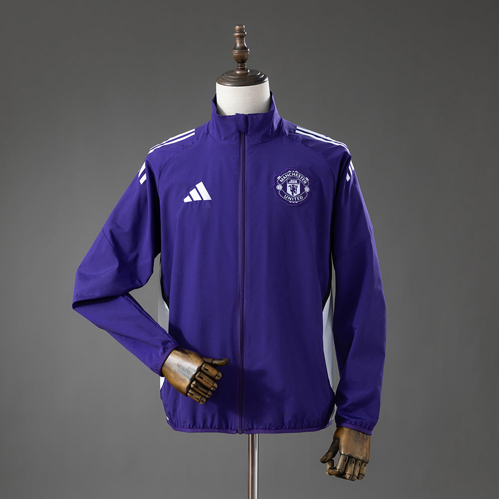 Manchester United - Roxo Corta Vento Treino 25/26