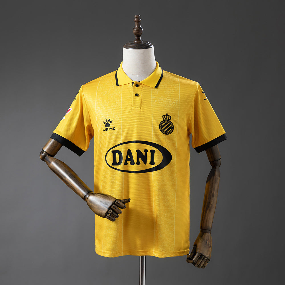Espanyol 125th Amarelo Aniversário Camisa