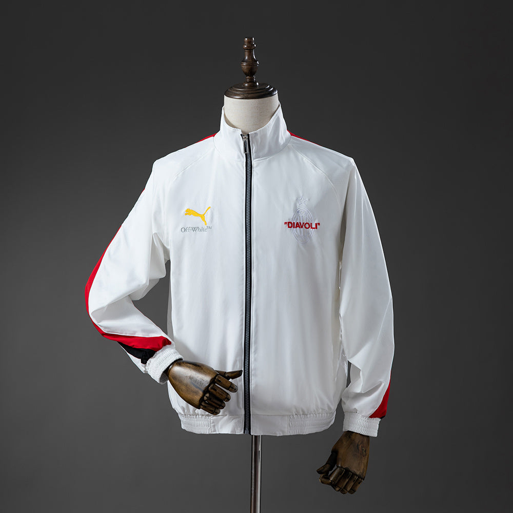 AC Milan co-branded - Branco Corta Vento