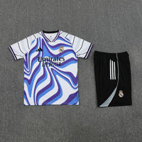 Conjunto Social Real Madrid Treino Manga Curta 25/26