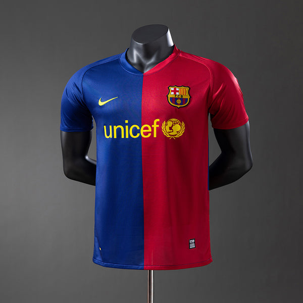 Barcelona Principal Retrô Versão Jogador Camisa 08/09