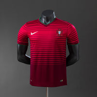 Portugal Principal Retrô Versão Jogador Camisa 2014