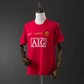 Manchester United Champions Versão Principal Retrô 07/08