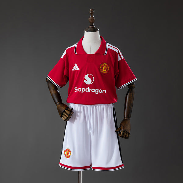 Manchester United Principal Infantil Kit Camisa 26/27