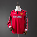 Manchester United Principal Retrô Manga Longa 98/99