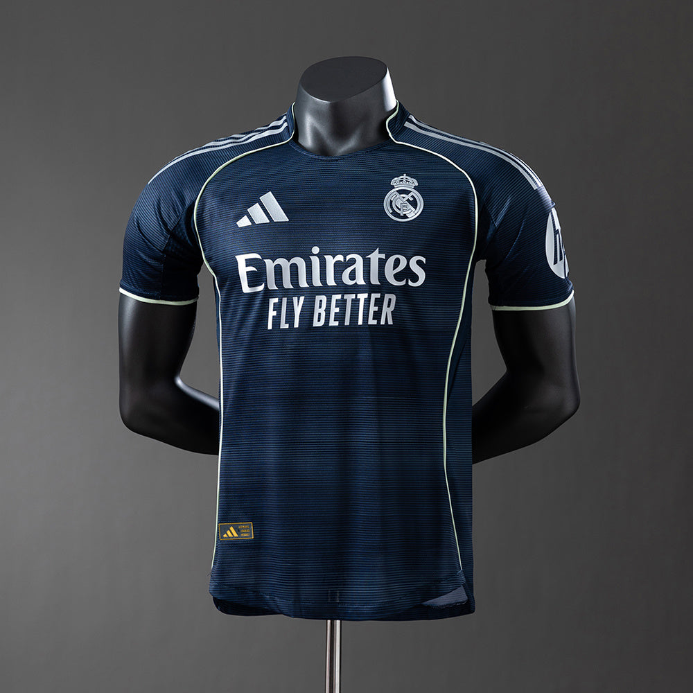 Real Madrid Secundária Versão Jogador Camisa 25/26