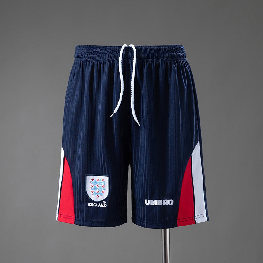 Inglaterra Principal Shorts Retrô 1998