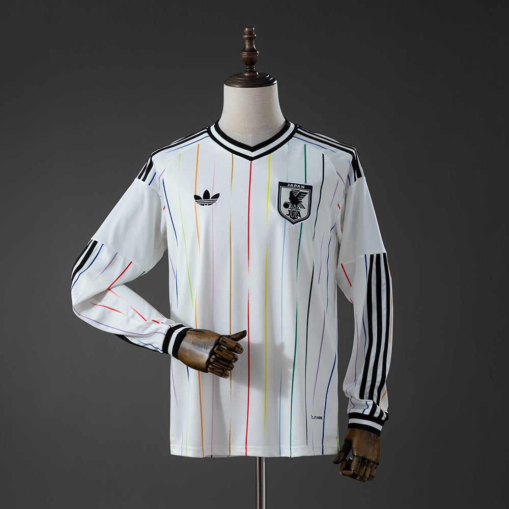 Japão Secundária Manga Longa Camisa Copa 2026