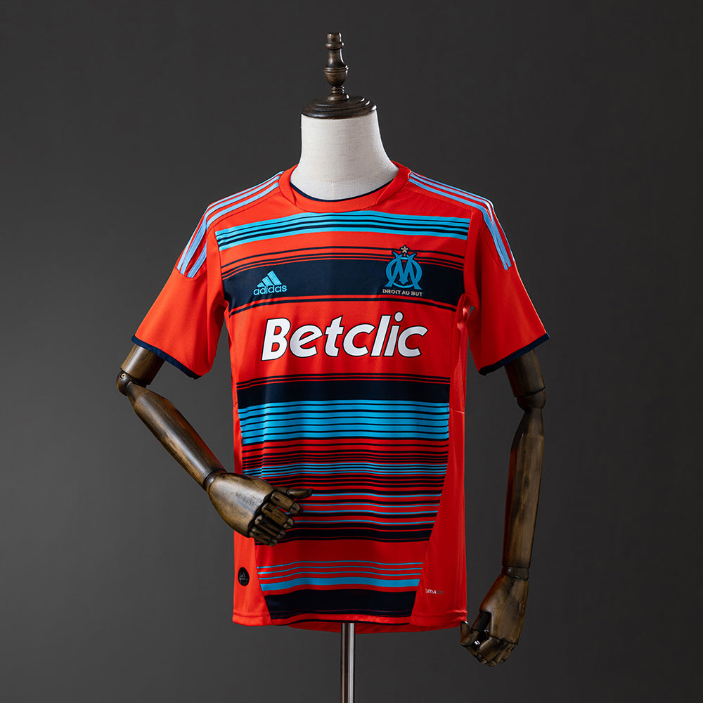 Marseille Secundária Terceira Retrô Camisa 11/12