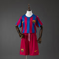 Barcelona Principal Infantil Kit Retrô Camisa 05/06