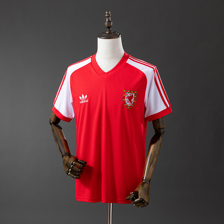 Wales Principal Retrô Camisa 1982