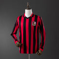 AC Milan 125th Vermelho Manga Longa Aniversário 24/25