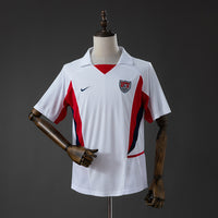 EUA Principal Retrô Camisa 2002