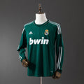 Real Madrid Secundária Segunda Retrô Manga Longa Camisa 12/13