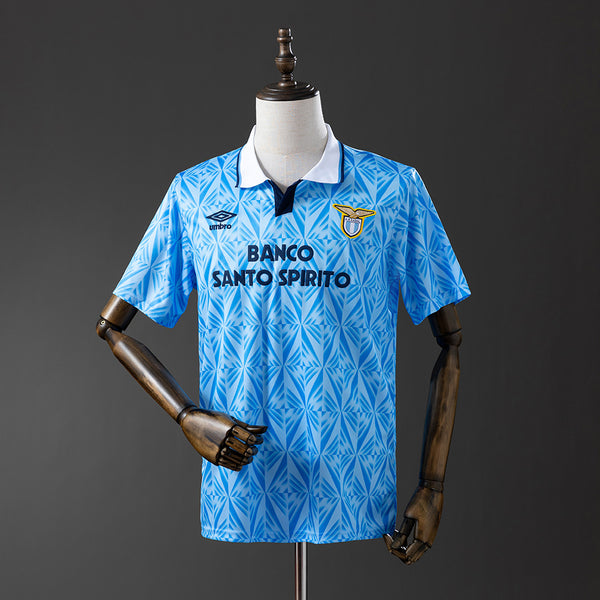 Lazio Principal Retrô Camisa 91/92