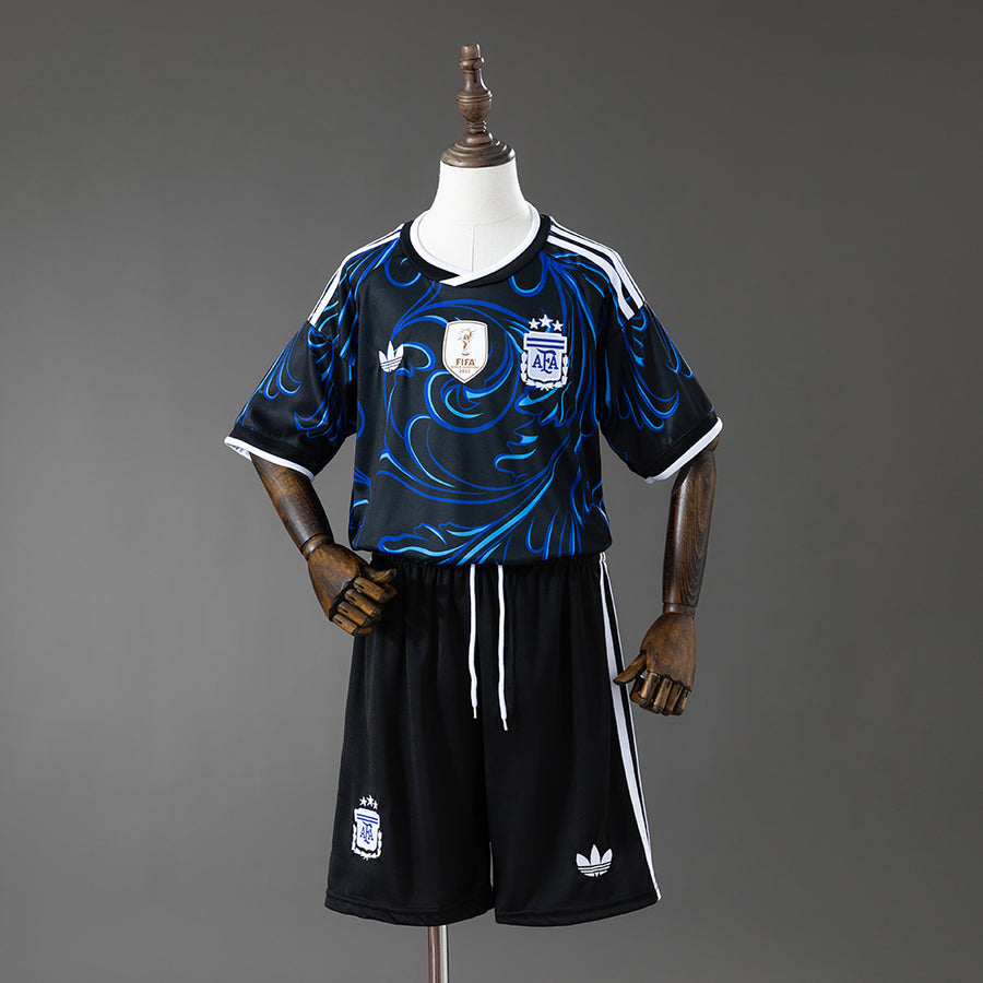 Argentina Secundária Infantil Kit Camisa 2028