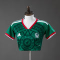 México Crop Top Principal Feminino 2026