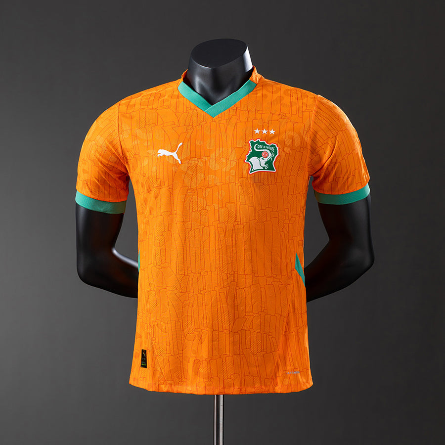 Ivory Coast Principal Versão Jogador Camisa 2025