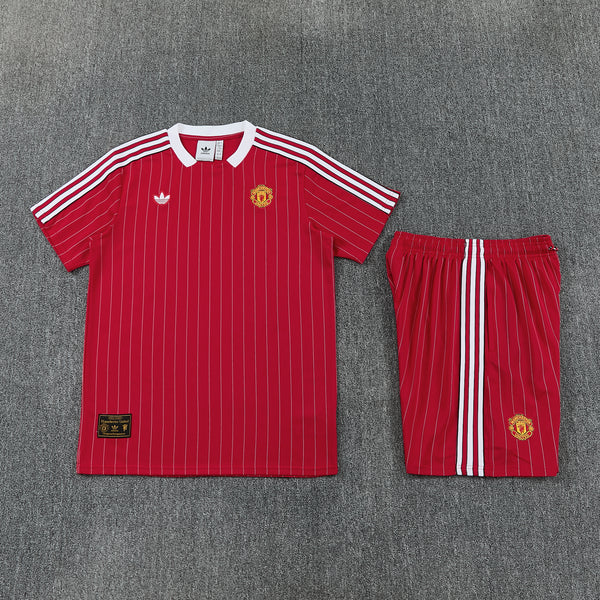 Conjunto Social RetrôManchester United 25/26