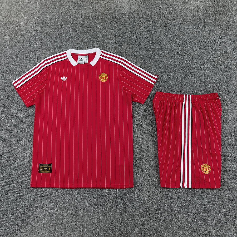 Conjunto Social RetrôManchester United 25/26