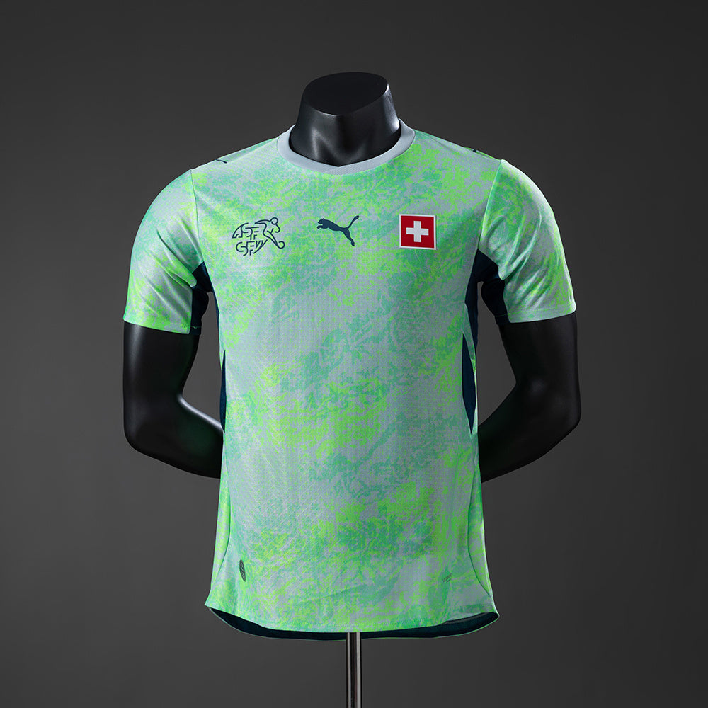 Suíça Secundária Versão Jogador Camisa 2026