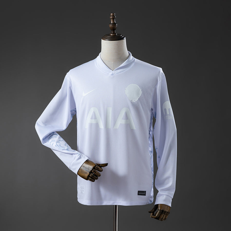 Tottenham Hotspur 125th Manga Longa Branco Aniversário Camisa