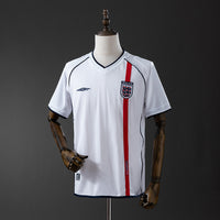 Inglaterra Principal Retrô Manga Longa 2002