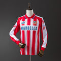 Atletico Madrid Principal Retrô Manga Longa Camisa 94/95