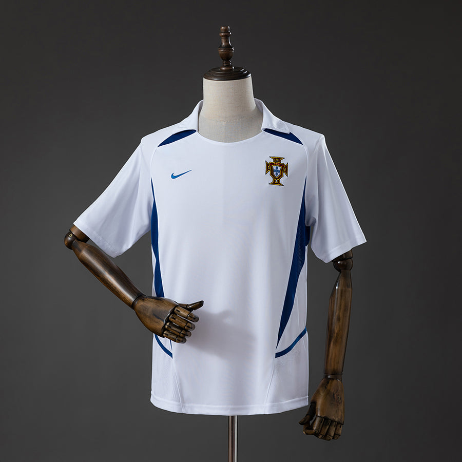 Portugal Secundária Retrô Camisa 2002