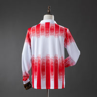 AS Cannes Principal Retrô Manga Longa Camisa 91/92