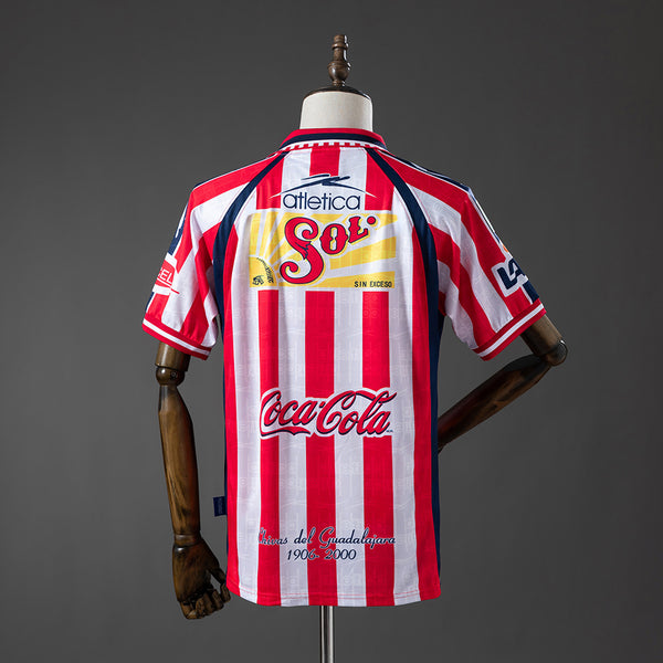 Chivas de Guadalajara Principal Retrô Camisa 99/00