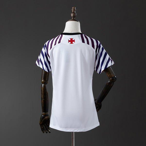 Vasco da Gama Warm Up Sportswear Branco Feminino Camisa 24/25