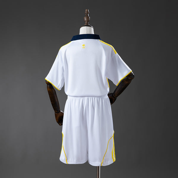 Al-Nassr Secundária Terceira Infantil Kit Camisa 25/26