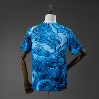 Japão Y-3 Samurai Azul Camisa