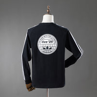 Oasis - Preto Manga Longa Camisa