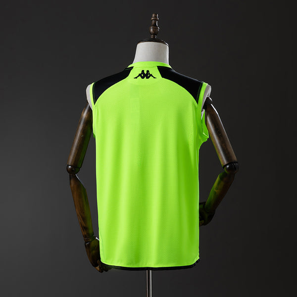 Vasco da Gama Verde Fluorescente Colete Macacão Treino Camisa 25/26