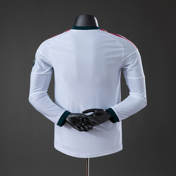 Real Madrid Long Sleeved Principal Versão Jogador Camisa 26/27