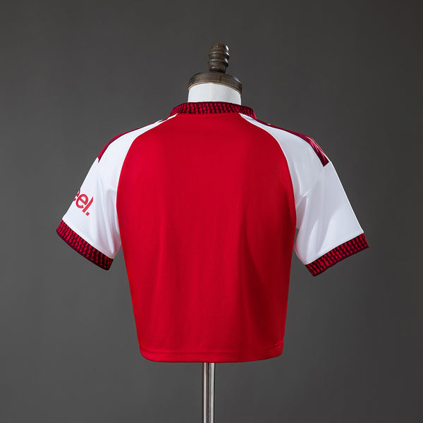Arsenal Match Crop Principal Feminino Camisa 26/27